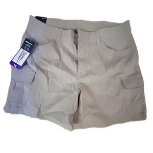 Eddie Bauer Summer Trail Shorts • Tan • Size 14 • NWT